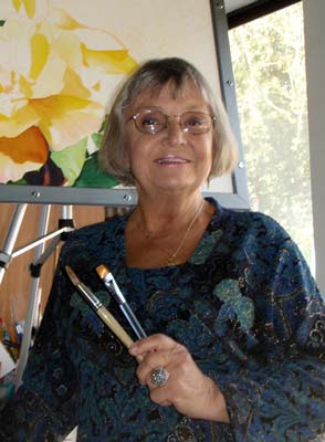 Victoria Chiofalo painting